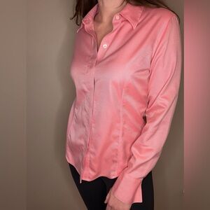 Liz Claiborne Pink Button Down Top